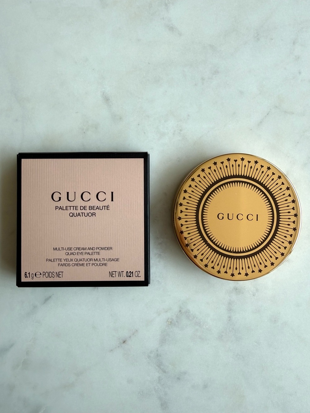 Gucci Palette de Beaute Quatuor in Rosa Nitida 02 - Eyes, Lips & Cheeks